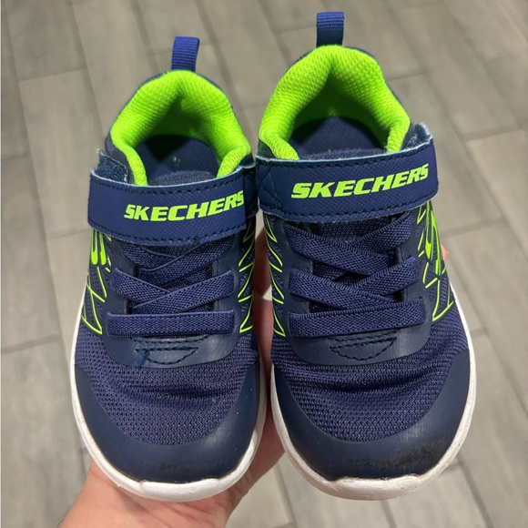 Skechers Child Microspec-Texlor Sneaker Size 8c - Picture 5 of 8